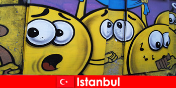 Τουρκία Κωνσταντινούπολη σκηνικά κλαμπ για hipsters και καλλιτέχνες από όλο τον κόσμο ως ταξίδι σαββατοκύριακο