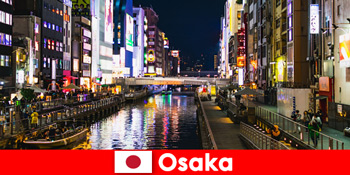 Ψυχαγωγικές περιοχές και λιχουδιές περιμένουν ξένους ταξιδιώτες στην Οσάκα της Ιαπωνίας
