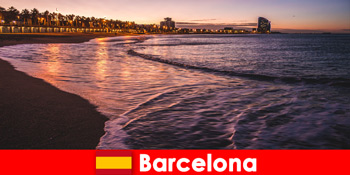 Προσκύνημα για προσκυνητές στην όμορφη πόλη της Βαρκελώνης Ισπανία